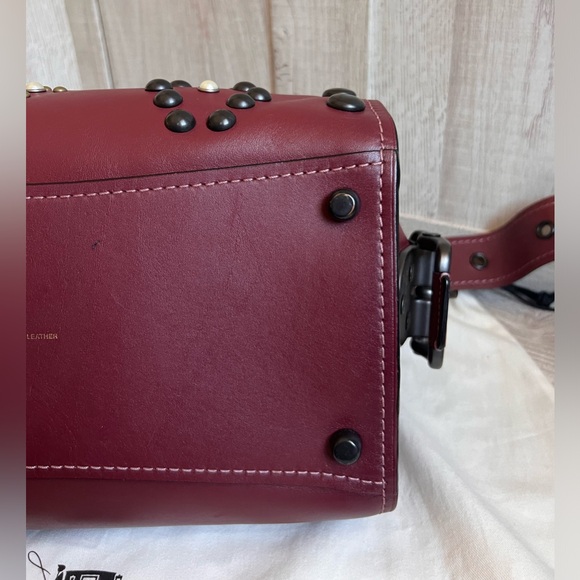COACH 1941 Badlands Satchel With Western Rivets - Picture 13 of 16